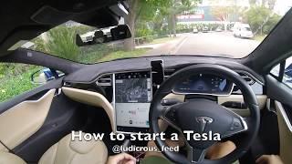 Tesla Model S How to Start | Ludicrous Feed | Tesla Tom