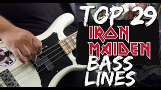 Top 29 Iron Maiden Bass Lines