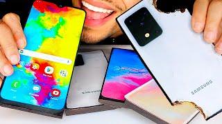 ASMR EDIBLE SAMSUNG GALAXY S11 PHONE LEAKS NO TALKING JERRY DIY CHOCOLATE MUKBANG 먹방