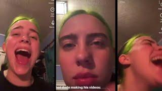 Billie Eilish reacting on BenTellect "Triple Facts"