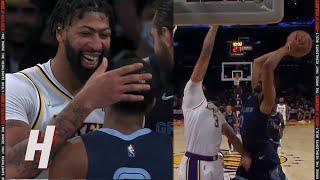 Anthony Davis Laughs at De'Anthony Melton for Trying to Dunk on Him! 