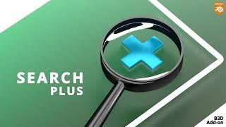 Search Plus - Blender 3D add-on