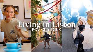 daily life living in LISBON, Portugal | city skating, barista life & afternoon park date