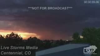 6-9-16 Centennial, CO Thunderstorm