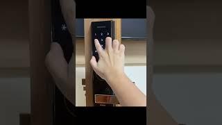 Samsung door lock SHS-H505 | best smart locks #shorts