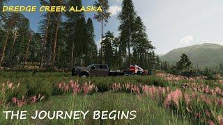 Dredge Creek Alaska | EP 1 | Starting out on a Homestead | Farming Simulator