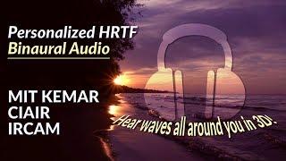 Personalized HRTF Binaural Audio demo  (OpenAL Soft 3D spatial sound) KEMAR, CIAIR & IRCAM tables