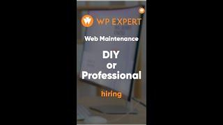 DIY vs Pro: Website Maintenance Showdown! ️