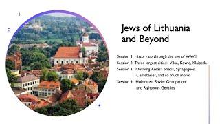 Jews of Lithuania - Episode 1