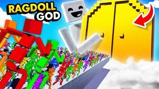 INFINITE RAGDOLLS vs GOD'S GATES OF HEAVEN (Fun With Ragdolls: The Game Funny Gameplay)