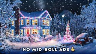 Christmas Music From Another Room - Relaxing Christmas Ambience with Muffled Christmas Music