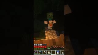 Have you seen a zombie ever do this before? First time I’ve ever seen it. #minecraft