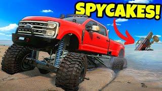 I Had to Rescue Spycakes MASSIVE TRUCK in Snowrunner Mods Multiplayer!