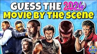 GUESS The "2024 MOVIE" By The SCENE QUIZ! | CHALLENGE/ TRIVIA