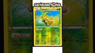 Caterpie Pokemon Trading Cards Pokedex #010 Part 2