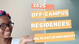 Sol Plaatje University off-campus residences plug for 2025. ️#roadto300subs #unistudents #spu