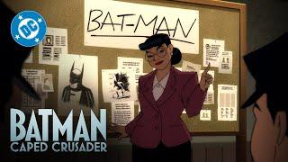 Batman: Caped Crusader - Harleen Quinzel Analyzes Batman | Super Scenes | DC