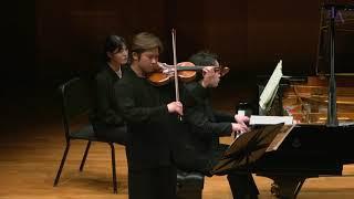 F. Miura & R. Takagi -  Sergey Prokofiev - Violin Sonata Nº 2 in D Major, Op 94 - Seoul Arts Center