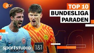 Top 10 Torwart-Paraden der Bundesliga 2023/24 | sportstudio