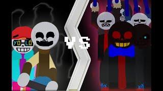 ink sans VS error sans (full phase)