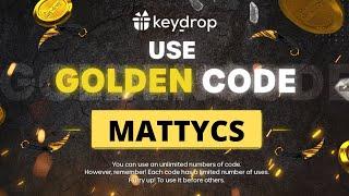 KEYDROP GOLDEN CODE: FANBOY ! BEST SITE EVER!