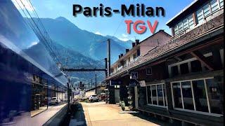 PARIS to MILAN by train: Spectacular TGV through the Alps