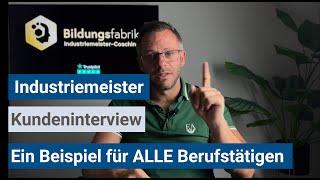 Bildungsfabrik Erfahrungen - Kundeninterview | Ein Beispiel für alle Berufstätigen.