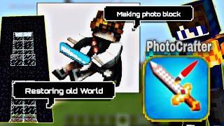 Minecraft: How to use Photo Crafter in Minecraft PE || #pilipino