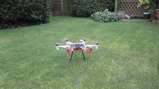 DJI 550 with retractable skid legs