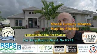 Caymas Stock Luxury Homes Cambria 3 Model Tour | Naples Florida Builders