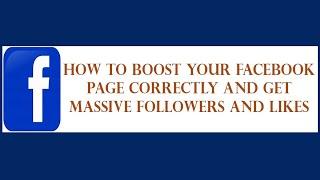 Boost Your Page: A Step-by-Step Guide to Facebook Page Promotion with Video