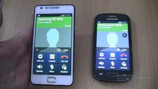 Over the Horizon Incoming call & Outgoing call at the Same Time  Samsung Galaxy  S3 MINI VE+S2 White