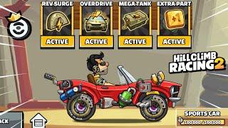 Hill Climb Racing 2 - NEW MASTERY SPORTS CAR UNLOCKED 