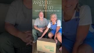 Assembling Vego Garden Raised Beds #vegogarden #garden #containergardening #raisedbedgardening