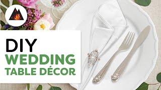 Intimate Wedding Décor: 5 Design Tutorials for Wedding Receptions