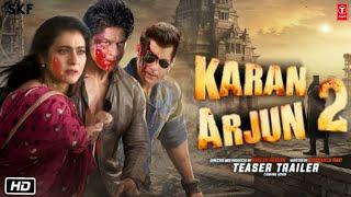 Karan Arjun 2 Trailer 2024 | Salman Khan | Shahrukh Khan | Kajol | Hrithik Roshan | Concept Trailer