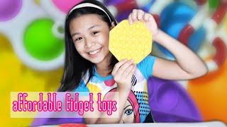 UNBOXING FIDGET TOYS FROM SHOPEE | MAGANDA AT MURANG FIDGET TOYS| BLEZD SLIMES