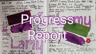 Progress Report - March (Featuring Lamy Dark Lilac 2024)