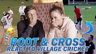 JOE ROOT & KATE CROSS react to HILARIOUS village cricket! CD x New Balance Cricket