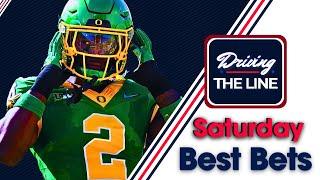 Saturday's College Football Best Bets + Parlays! | Driving The Line