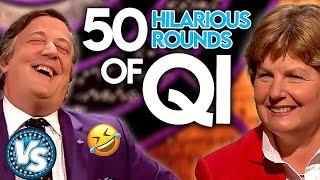 50 HILARIOUS Rounds Of QI! With Stephen Fry and Sandi Toksvig