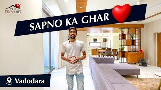 Inside a Most Luxurious 4 BHK Modern Flat Tour in Akota, Vadodara | Our Properties | #4bhkflat