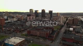 Aerial drone video Downtown Birmingham Alabama USA | Stock Footage - Envato elements