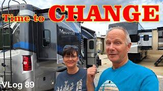 WE NEED TO CHANGE THE RV. HDT RV. HDT Rally. RV Travel. RV Fulltime Living. RV COUPLE