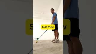 One of the most Basic skills in Floorball. Left right combo using 1 hand and 2 hands