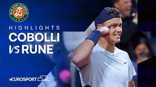 Flavio Cobolli vs Holger Rune | Round 2 | French Open 2024 Highlights 