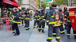 FDNY BOX 1151 ~ FDNY ON SCENE OF SMALL RUBBISH FIRE UNDER BOILER IN BASEMENT OF BUILDING ON BROADWAY