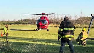 STARS Air Ambulance Landing