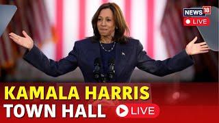 US Election Live Updates: Harris prepares for town hall; Trump heads to Georgia | N18G | News18 Live