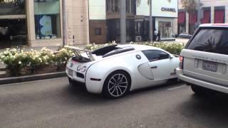 Matte White Bugatti Veyron